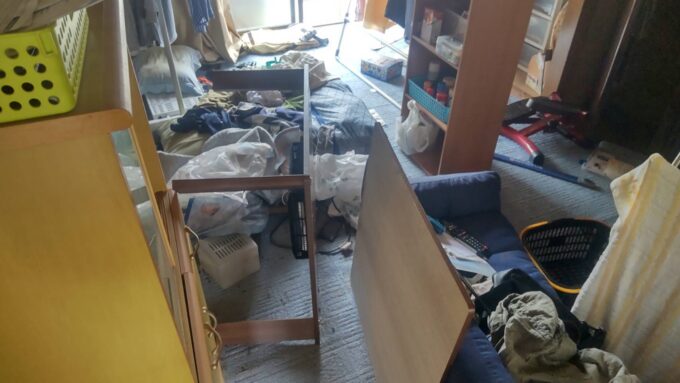 遺品整理作業前