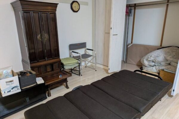 遺品整理片付け作業前